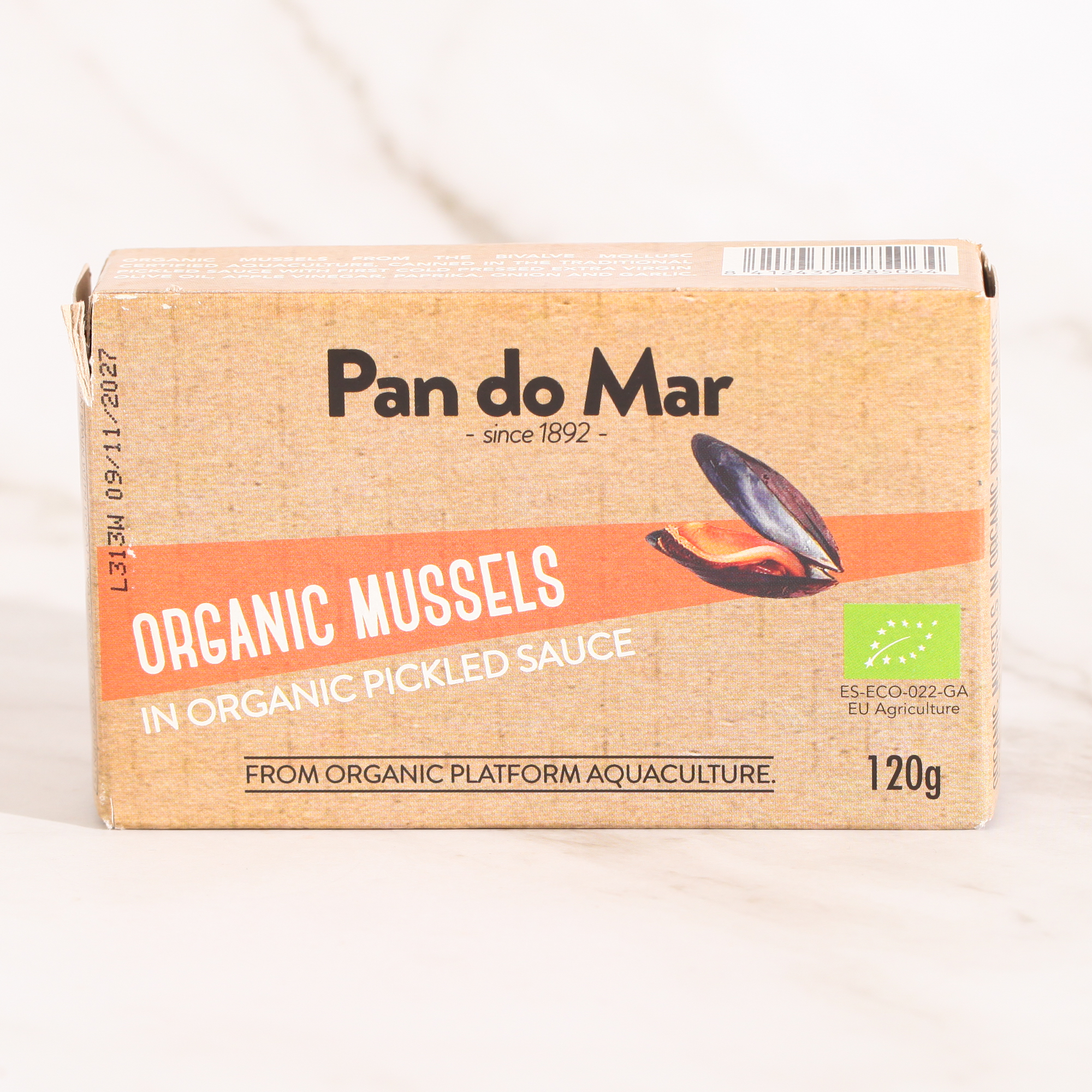 Organic Mussels in Organic Pickled Sauce - Pan do Mar